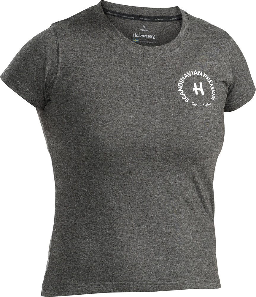 Halvarssons T-Shirt T-Shirt H Tee Woman Graphite
