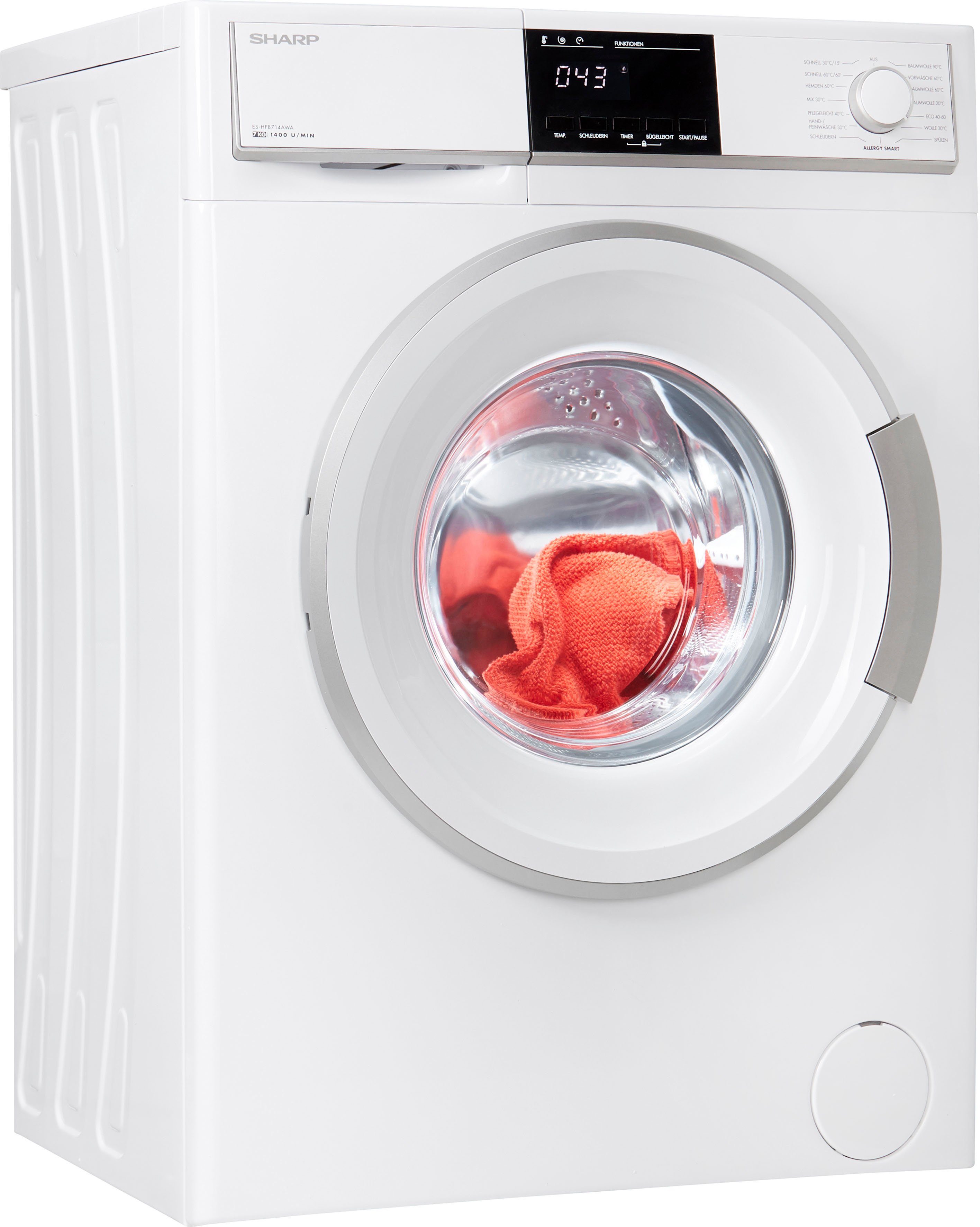 Sharp Waschmaschine ES-HFB714AWA-DE, 7 kg, 1400 U/min online kaufen | OTTO