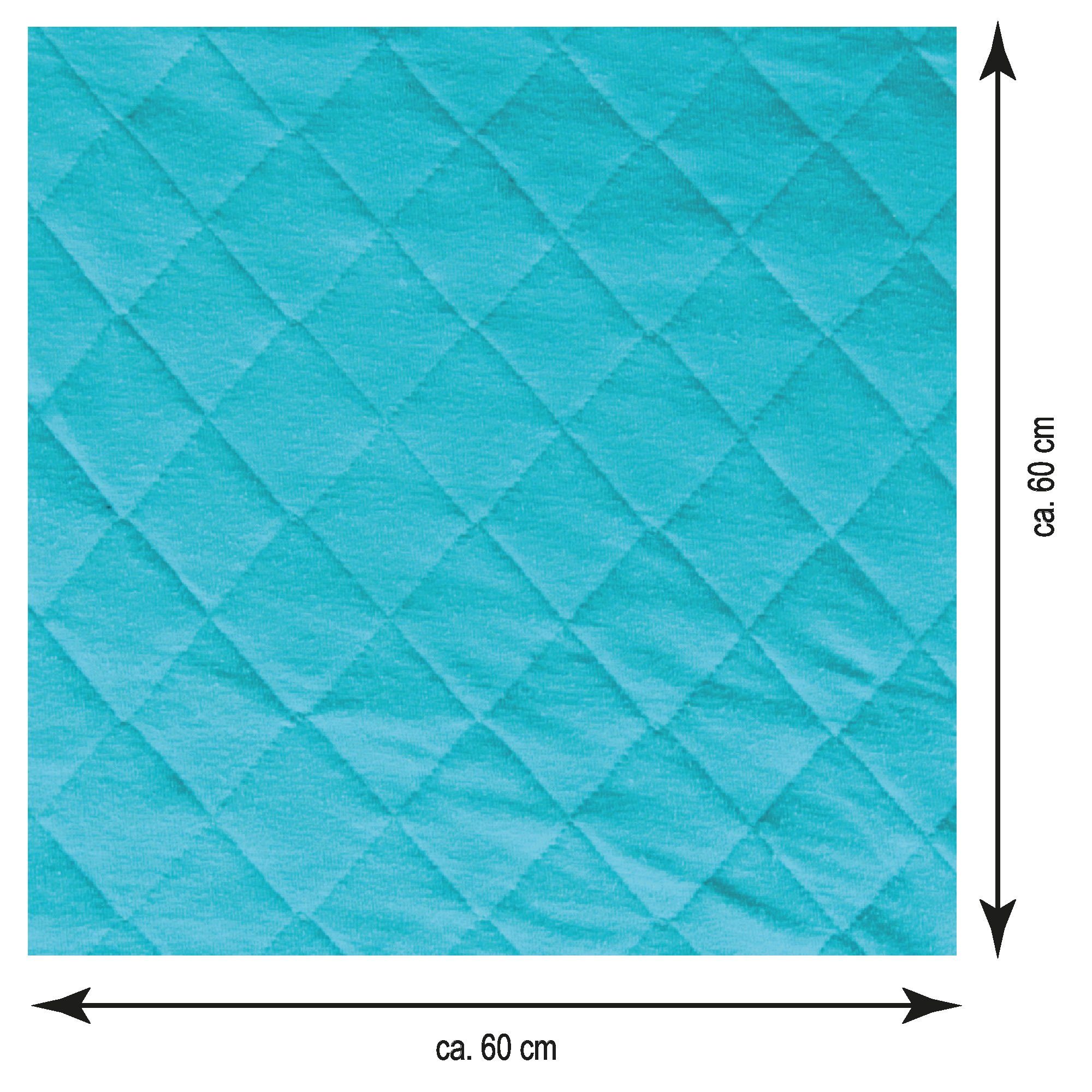 Bestlivings Waschmaschinenbezug 60x60cm aus Baumwolle/Polyester, mit Gummizug, Frottee-Steppung, maschinenwaschbar & trocknergeeignet