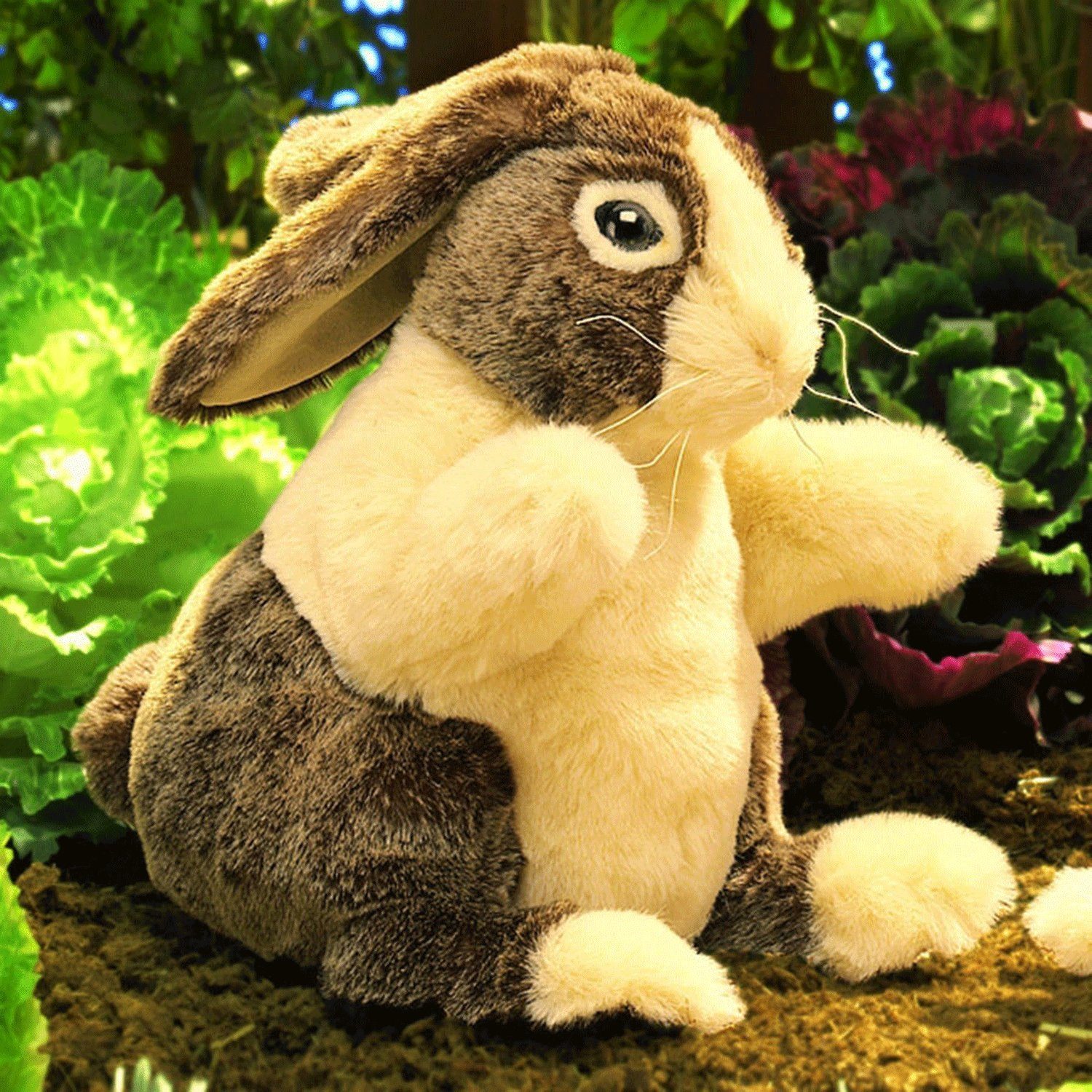 Folkmanis Handpuppen Handpuppe Folkmanis Handpuppe Holländischer Hase, gross 2568 (Packung)