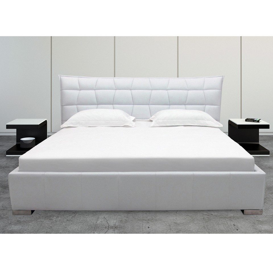 Xlmoebel Polsterbett Luxuriöses Lederbett für modernes Schlafzimmerdesign (Polsterbett, 1-tlg., Polsterbett 218 x 228 x 107 cm), Made in Europa