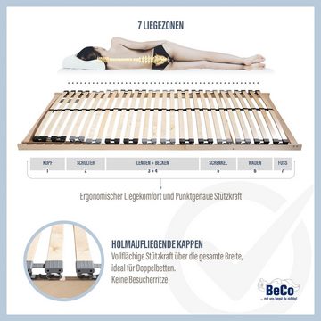 Lattenrost »Easy Star K«, Beco, Kopfteil manuell verstellbar, Fußteil nicht verstellbar, Lattenrost für Doppelbetten geeignet, Lattenrost in diversen Größen