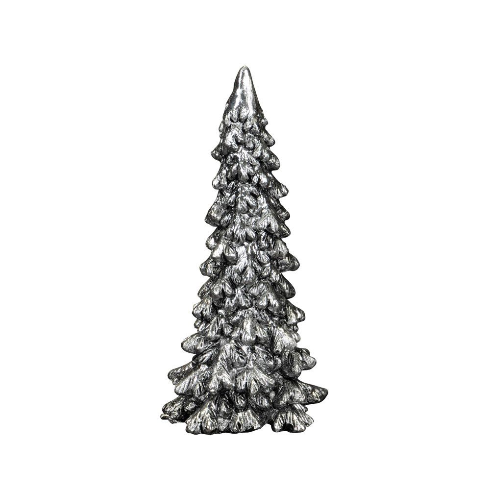 Glitzer Tannenbaum SHINY Weihnacht Dekotanne Künstlicher Posiwio Dekobaum mit silber H15cm Weihnachtsbaum