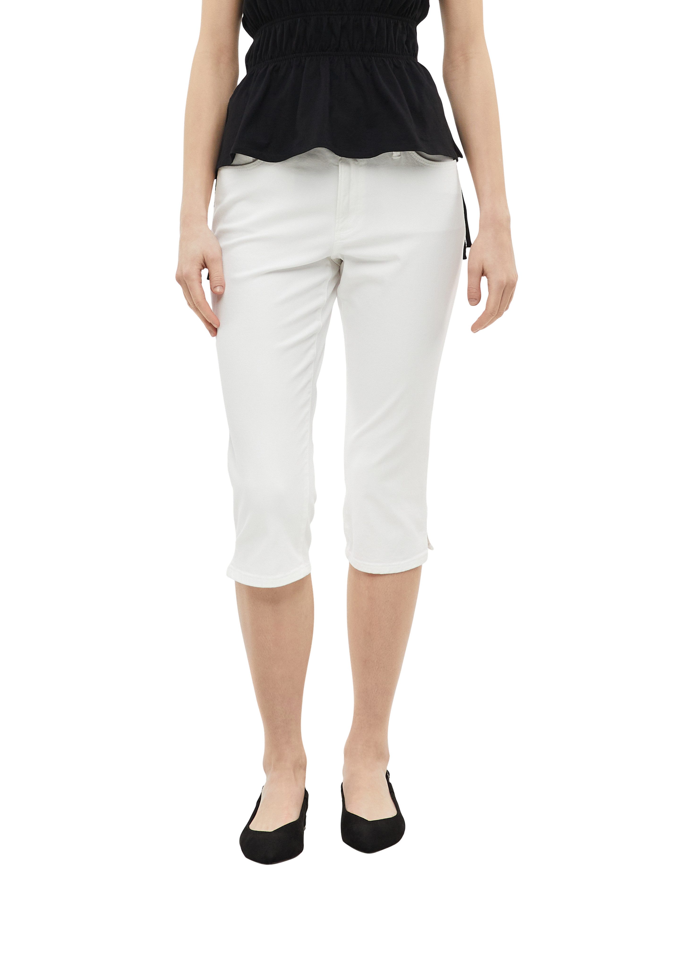s.Oliver Caprijeans Capri-Sommer-Jeans mit Stretch