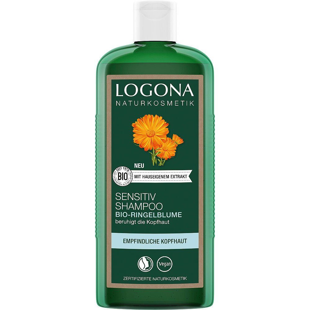 LOGONA Haarshampoo Sensitiv Shampoo Bio Ringelblume, 250 ml