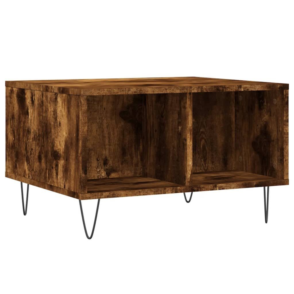 Räuchereiche cm Räuchereiche | Couchtisch 60x50x36,5 vidaXL (1-St) Holzwerkstoff Couchtisch Räuchereiche