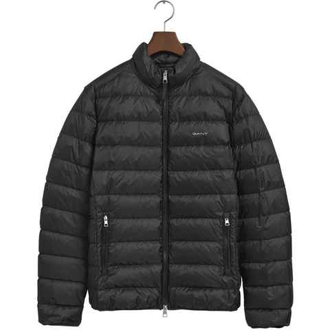 Gant Daunenjacke Light Down Jacket Daunen leicht pflegeleicht sehr leichte Daunen Steppjacke, Premium Qualität, klasissches Design