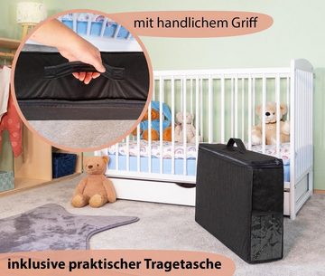 Klappmatratze Komfort Reisebettmatratze Faltmatratze, Alcube, 4.5 cm hoch, (Set, praktischer Tragetasche), Reisebettmatratze 60x120 cm - Matratze für Baby