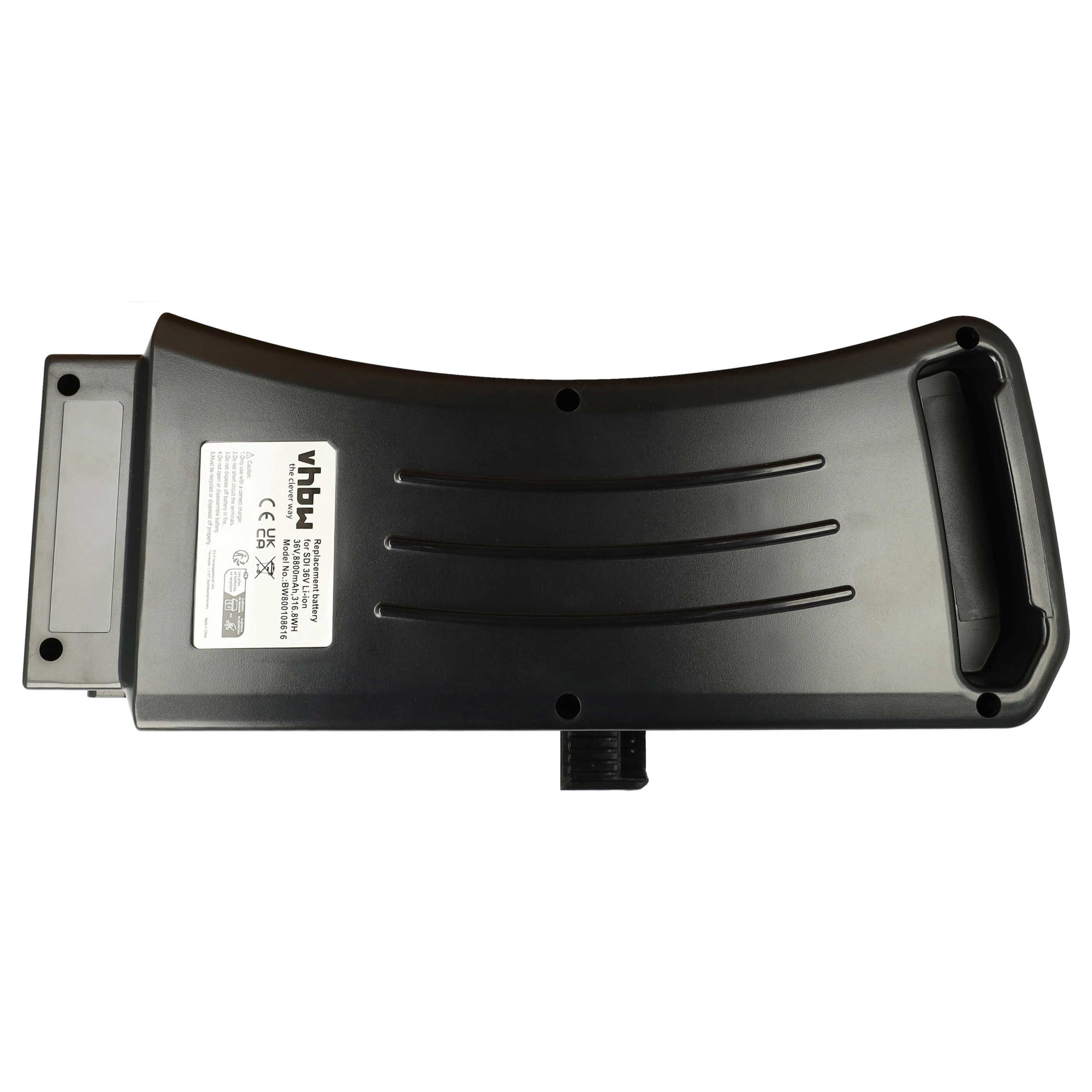 vhbw Akku Ersatz für CS-PRT360SL für Fahrrad (8,8 Ah, 36 V, Li-Ion) E-Bike Akku Akku Li-Ion 8800 mAh (36 V, 1 St), Leistungsfähiger Austausch-Akku für Pedelec, Elektrofahrrad, E-Bike