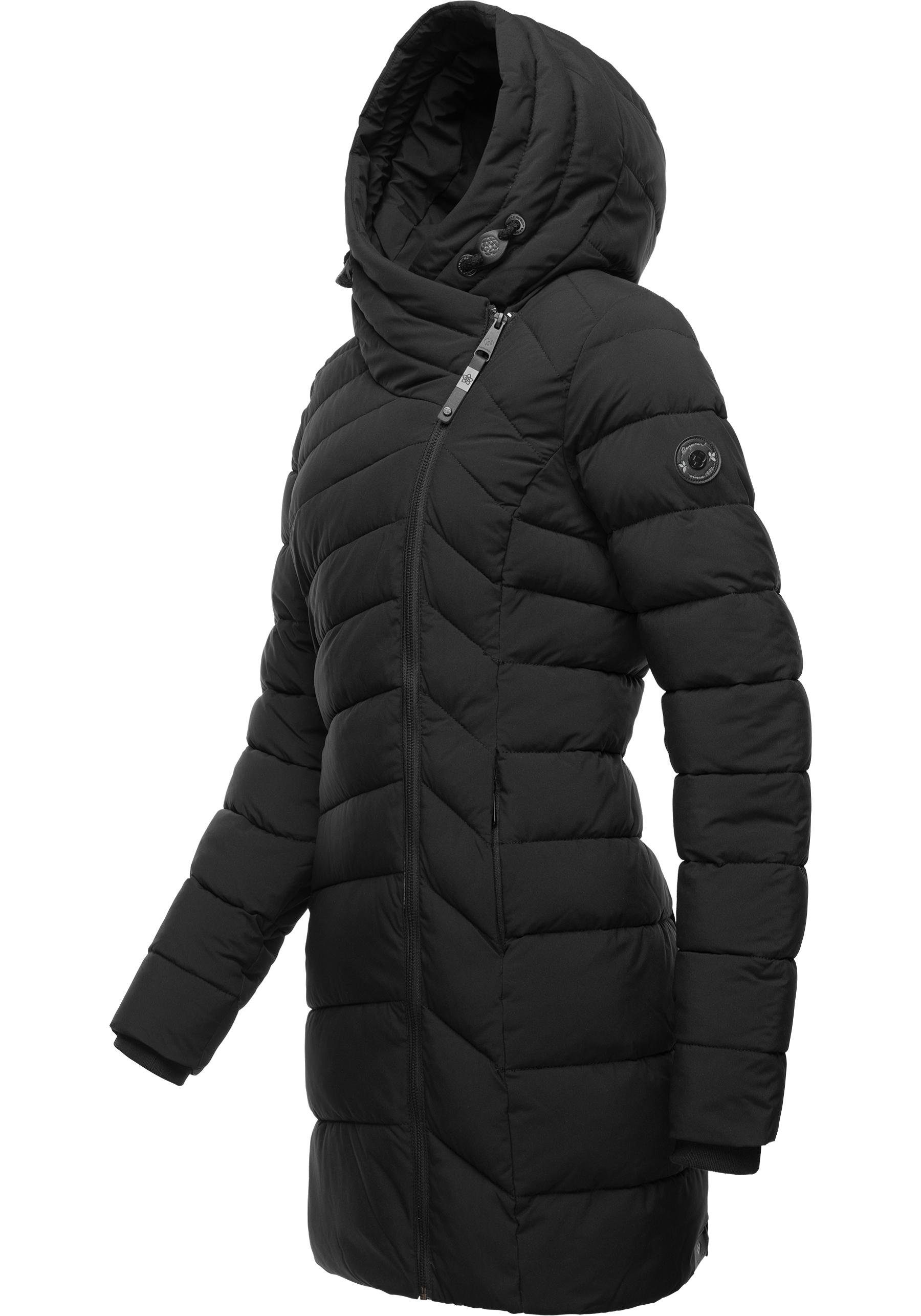 Ragwear Wintermantel "Teela", Wasserdichter Steppmantel mit hohem Kragen günstig online kaufen
