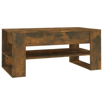 vidaXL Couchtisch Couchtisch Räuchereiche 102x55x45 cm Holzwerkstoff (1-St)