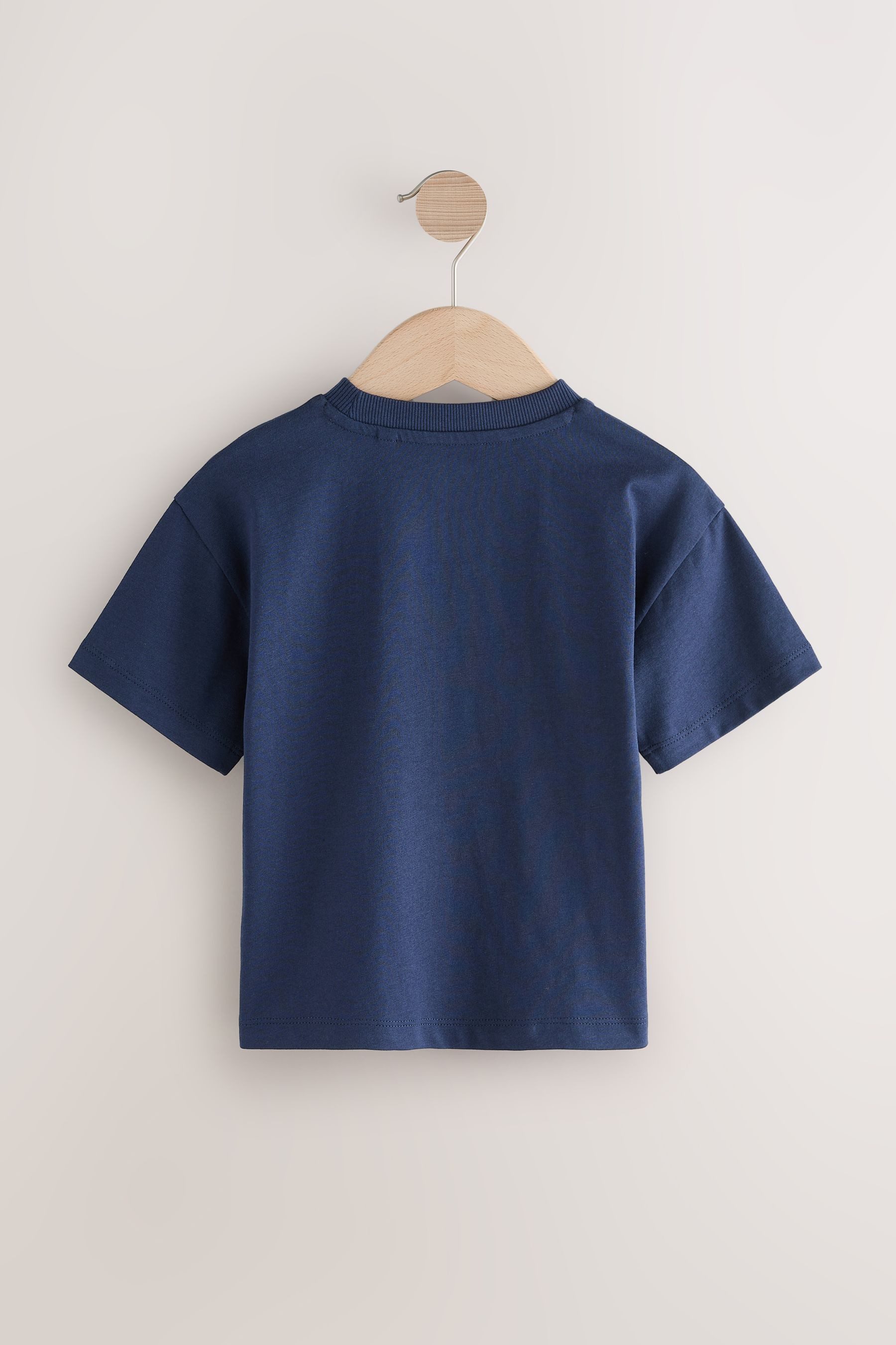 Next T-Shirt 3er-Pack Kurzarm-T-Shirts mit Applikation günstig online kaufen