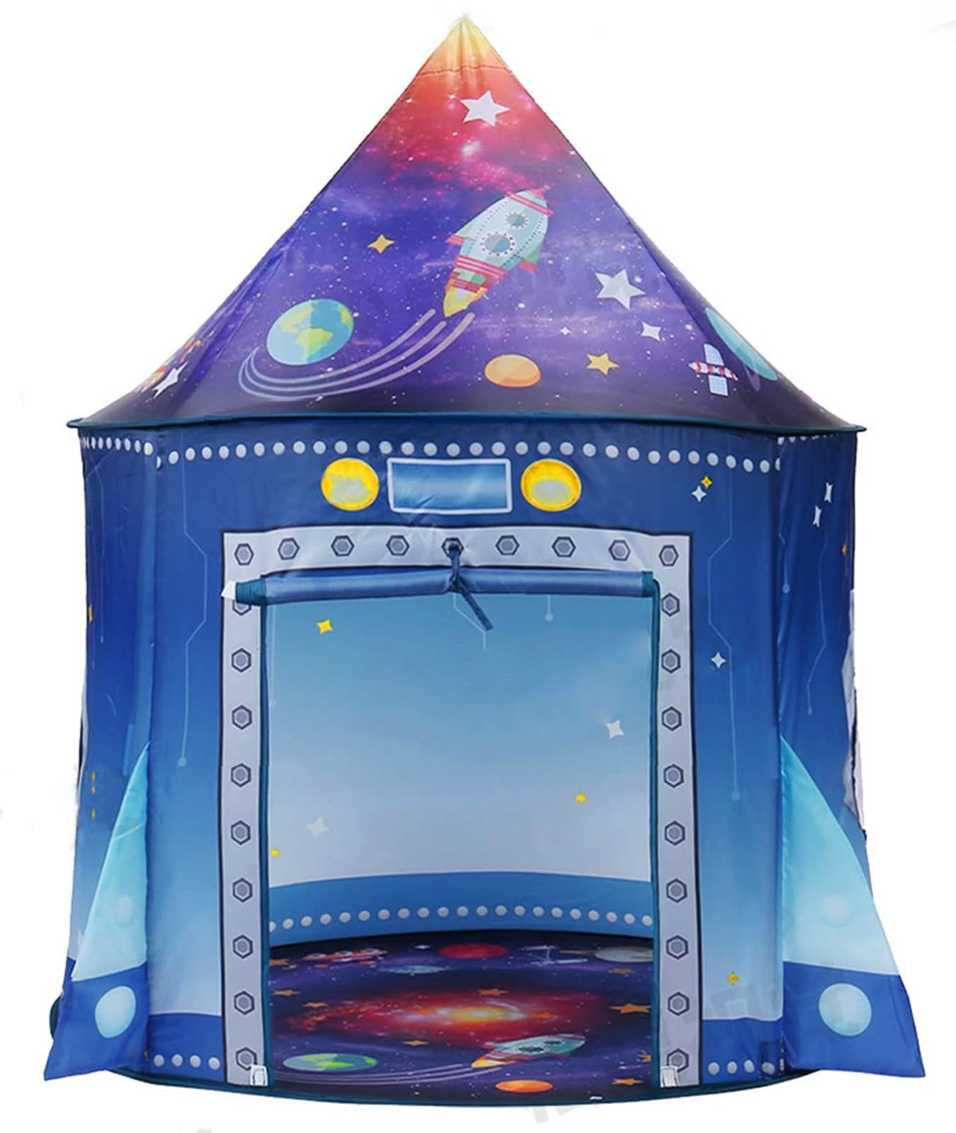 CLTYQ Spielzelt Kinderzelt Spielhaus Raketenspielhaus Großes günstig online kaufen