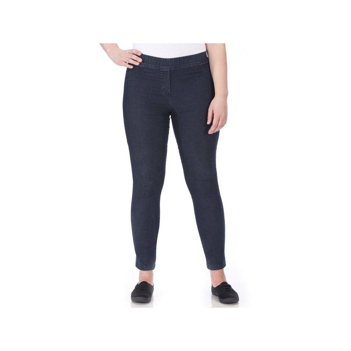 KjBRAND 5-Pocket-Jeans beige (1-tlg)