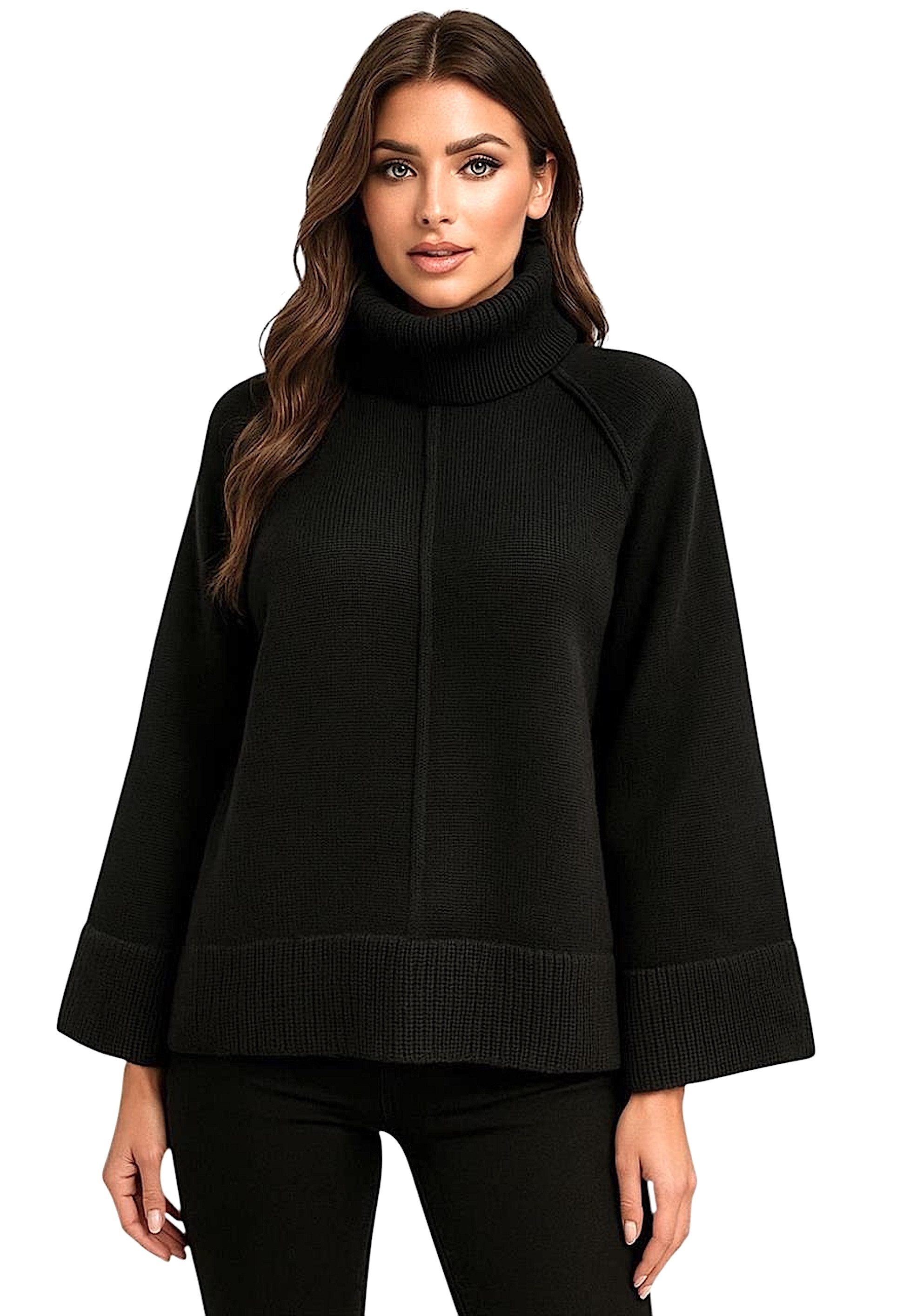 Worldclassca Rollkragenpullover WORLDCLASSCA Strick Rollkragen Pullover Lan günstig online kaufen