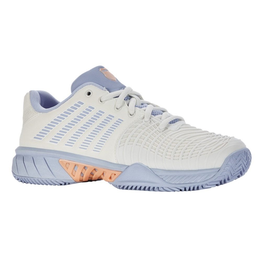 Express Light 3 Clay/Sandplatz 2024 weiss/violett/peach Damen Tennisschuh