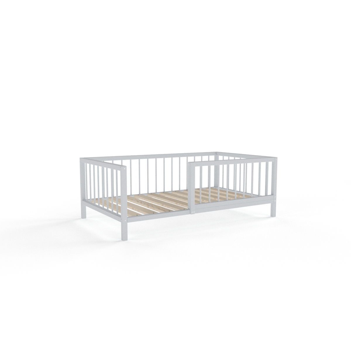 Artkid Kinderbett Daniel Einzelbett weiß 90x160 für Jungs und Mädchen aus m günstig online kaufen