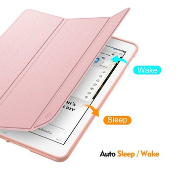Fintie Tablet-Hülle Hülle für iPad 9. Generation 2021/8. Gen 2020/7. Gen 2019 10.2 Zoll - Superleicht Soft TPU Rückseite Abdeckung Schutzhülle mit eingebautem Pencil Halter, Auto Sleep/Wake