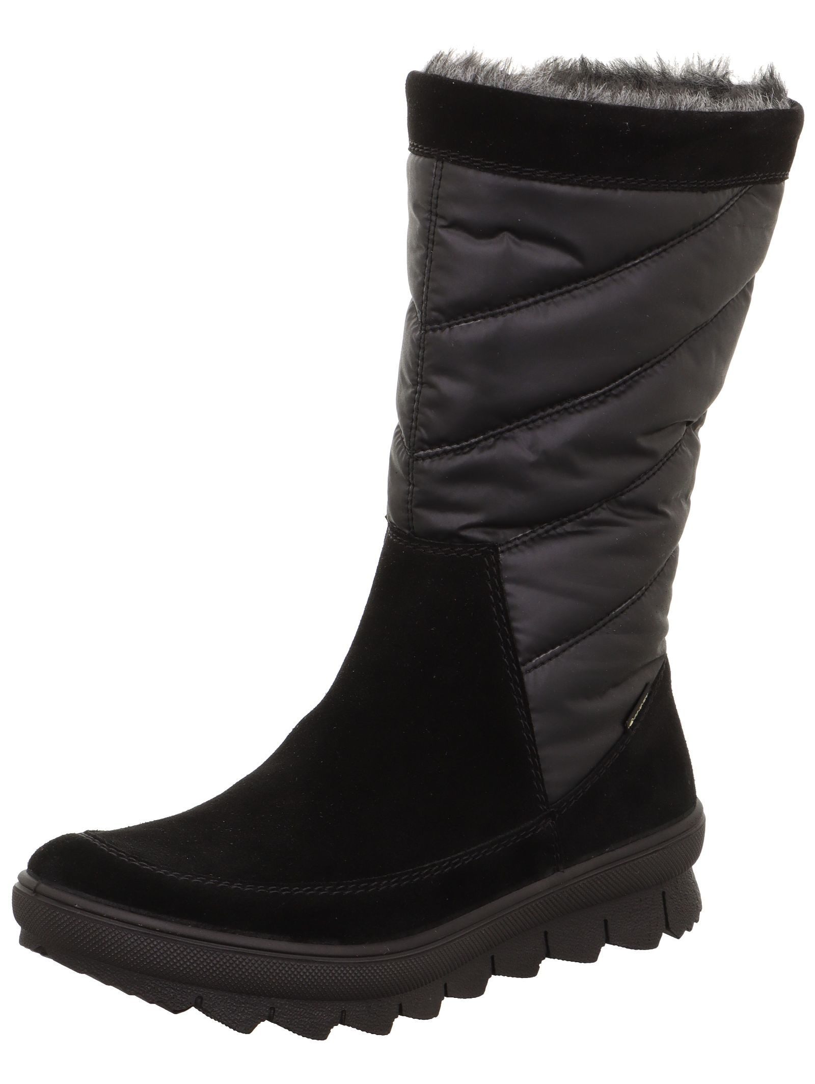 Stiefel Leder/Textil Stiefel