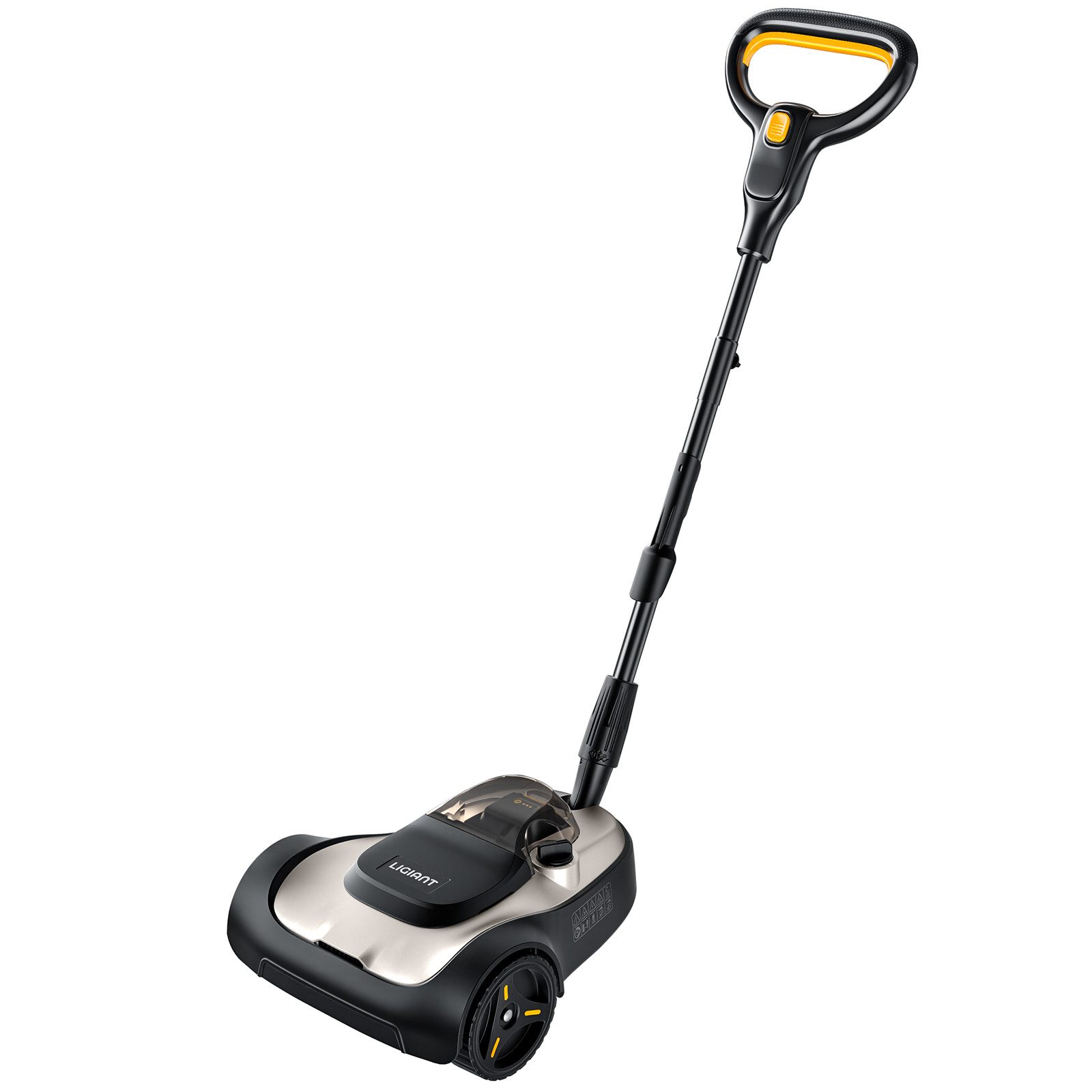 LIGIANT Akkurasenmäher 20V mit 22 cm Schnittbreite & bürstenlosem Motor, 22.86 cm Schnittbreite, Leichter 4,2 kg Rasenmäher mit 4,0Ah Akku für kleine Gärten