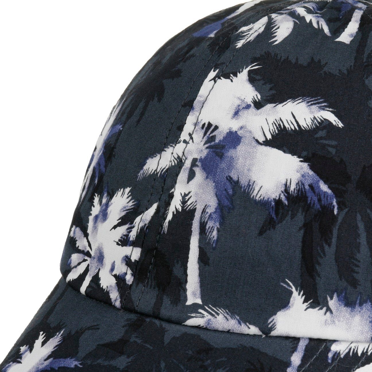 Lipodo Baseball Cap (1-St) Schirm blau mit Basecap