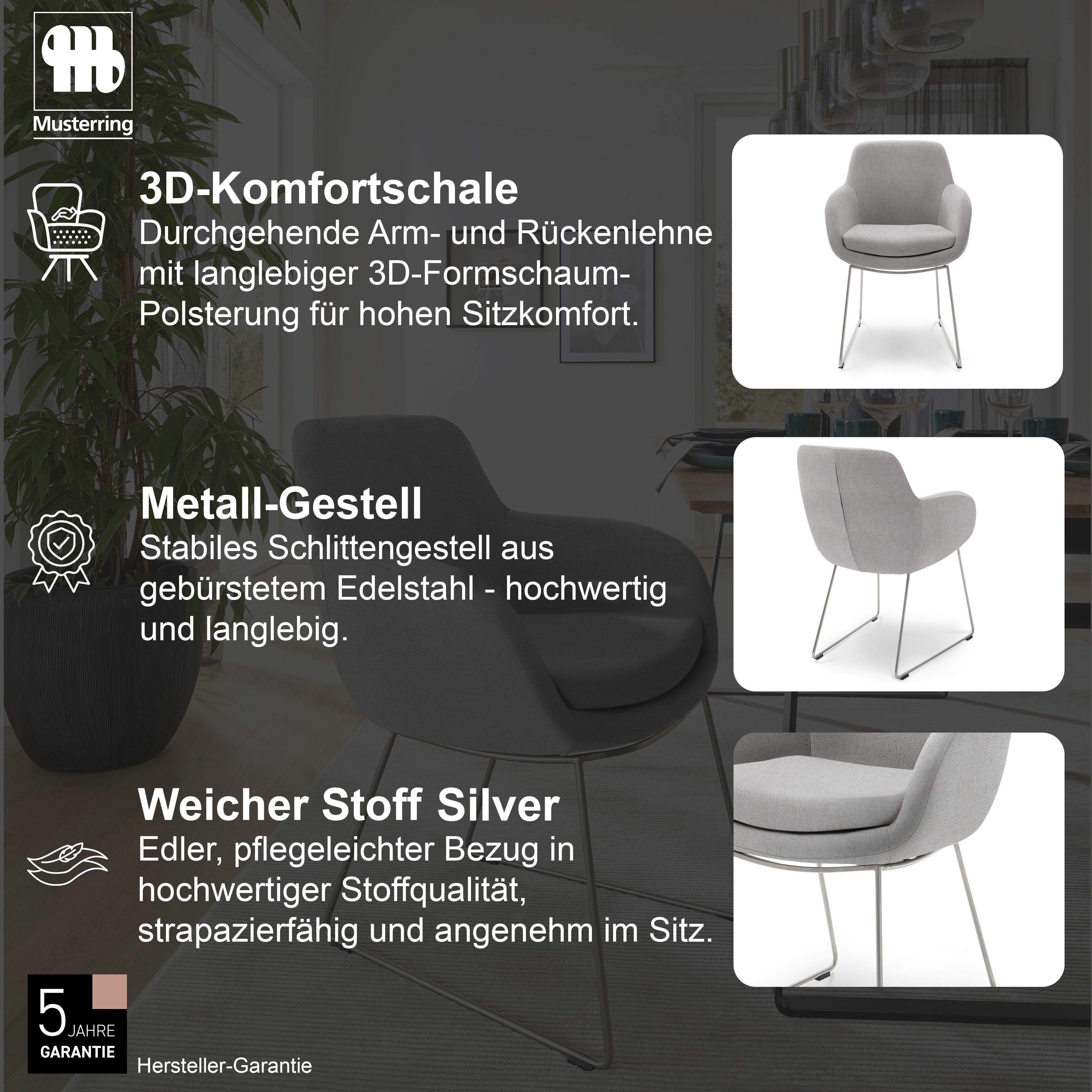 Musterring Esszimmerstuhl Tavia (Set, 2 St)