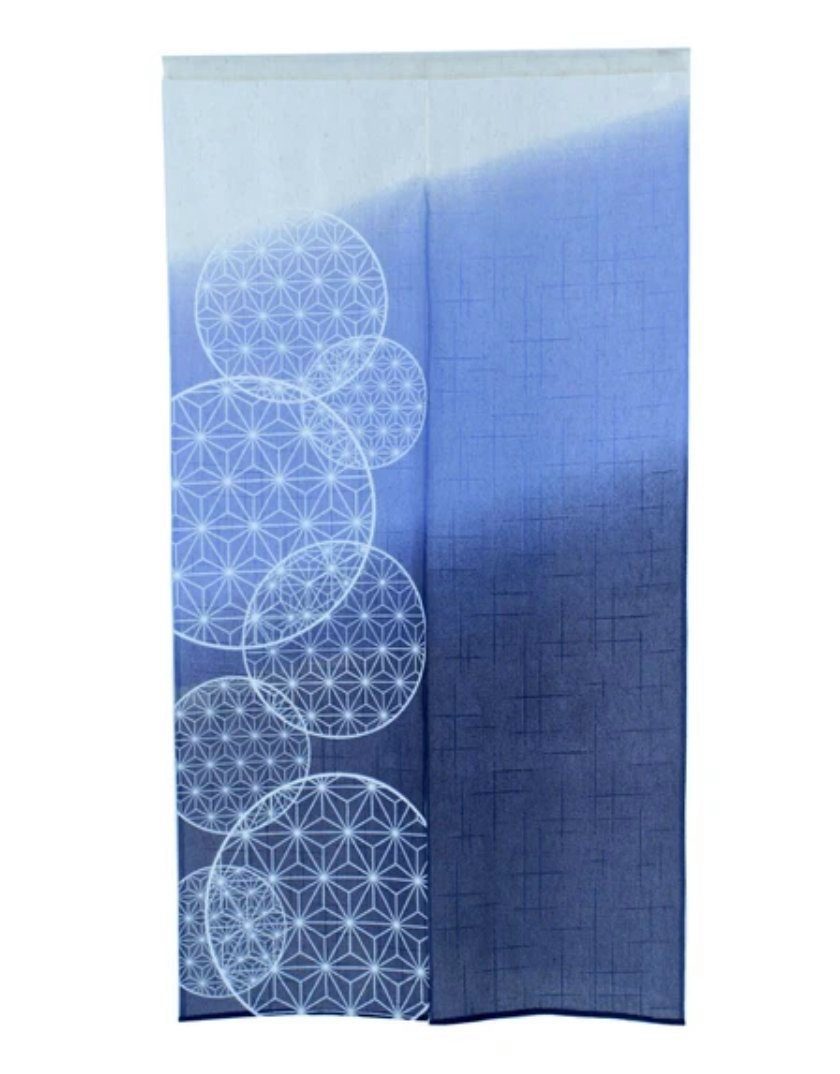 Vorhang Made in Japan Noren Vorhang Wandteppich, Narumi