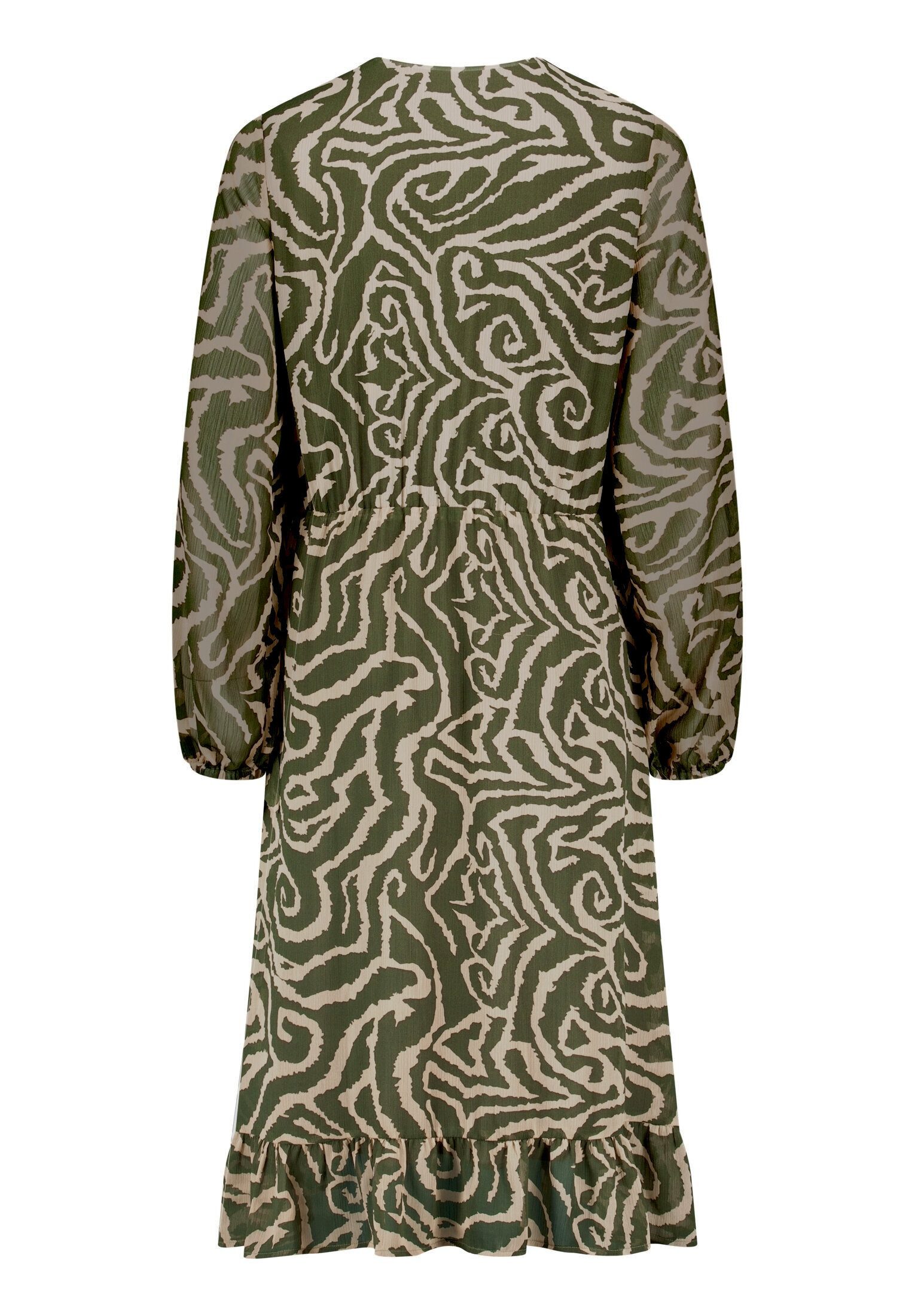 Cartoon Chiffonkleid Damen mit Muster