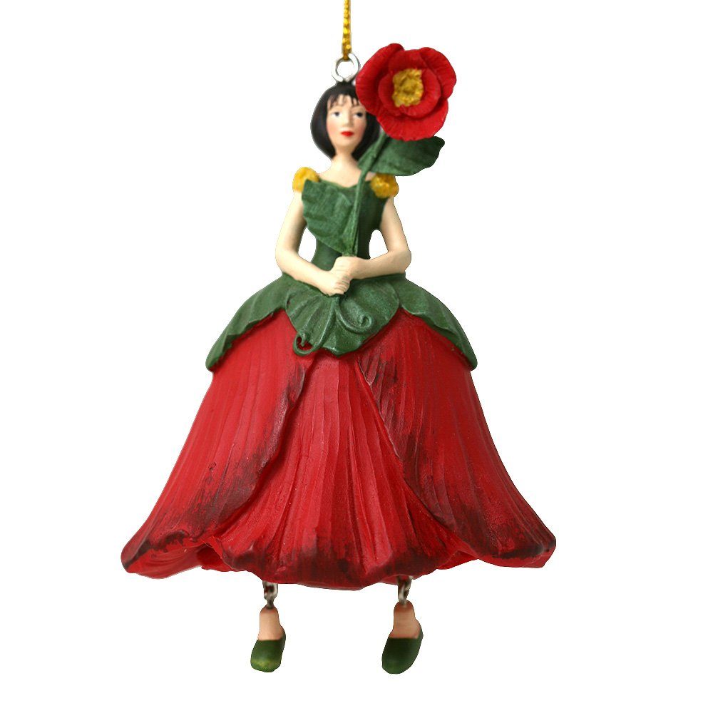 ROSEMARIE SCHULZ Heidelberg Dekofigur Blumenmädchen Mohnblume zum Hängen De günstig online kaufen