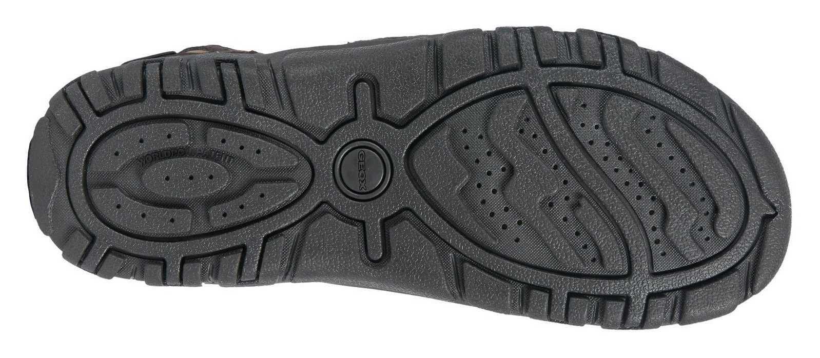 Geox UOMO SANDAL STRADA Sandale, Sommerschuh, Klettschuh, Outdoorsandale, im Trekking-Look