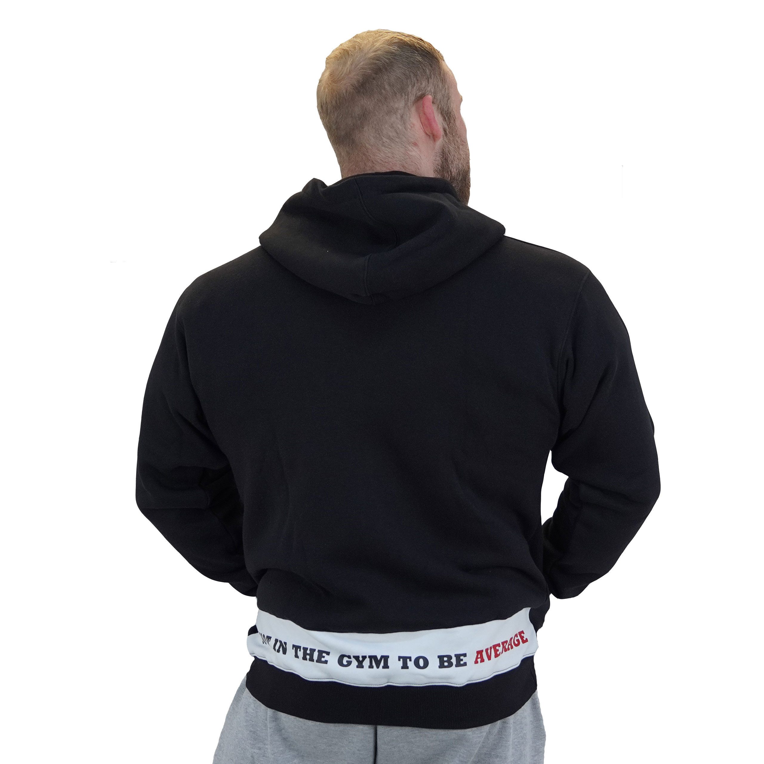 BRACHIAL THE LIFESTYLE COMPANY Kapuzensweatjacke Brachial Zip-Hoody "Rude" schwarz 3XL
