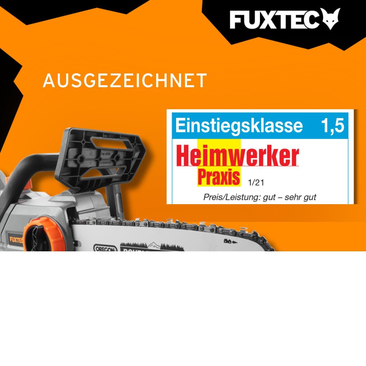 FUXTEC Akku-Kettensäge FX-E1KS20