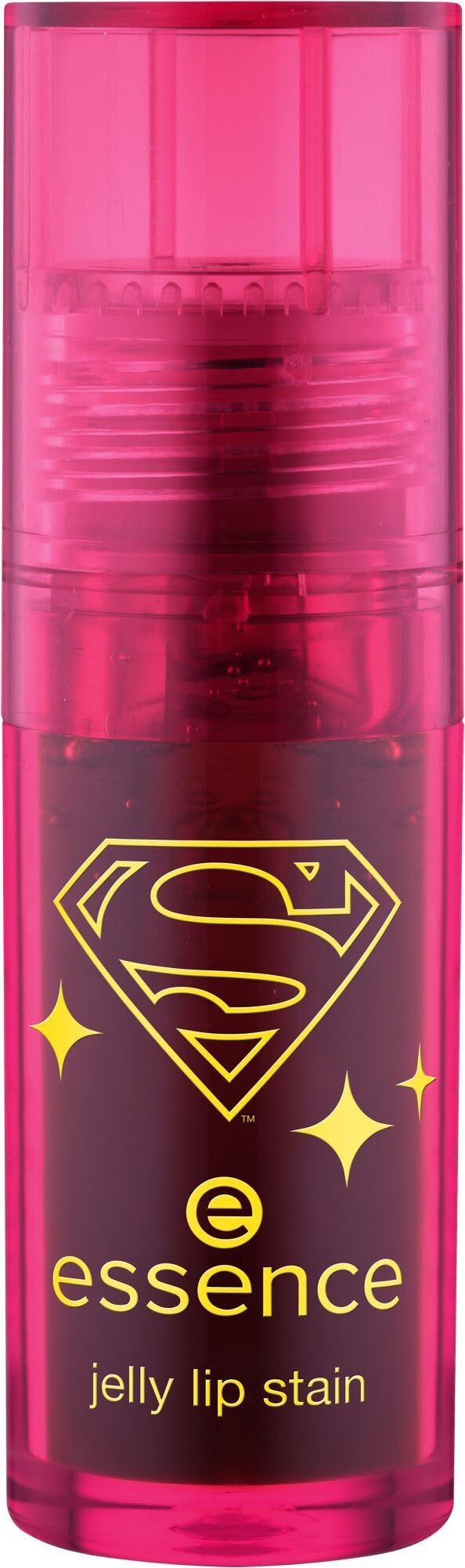 Essence Lipgloss Superman jelly lip stain, 3-tlg., Langanhaltend und natürlich, Gelee-Textur mit nicht klebrigem Finish.