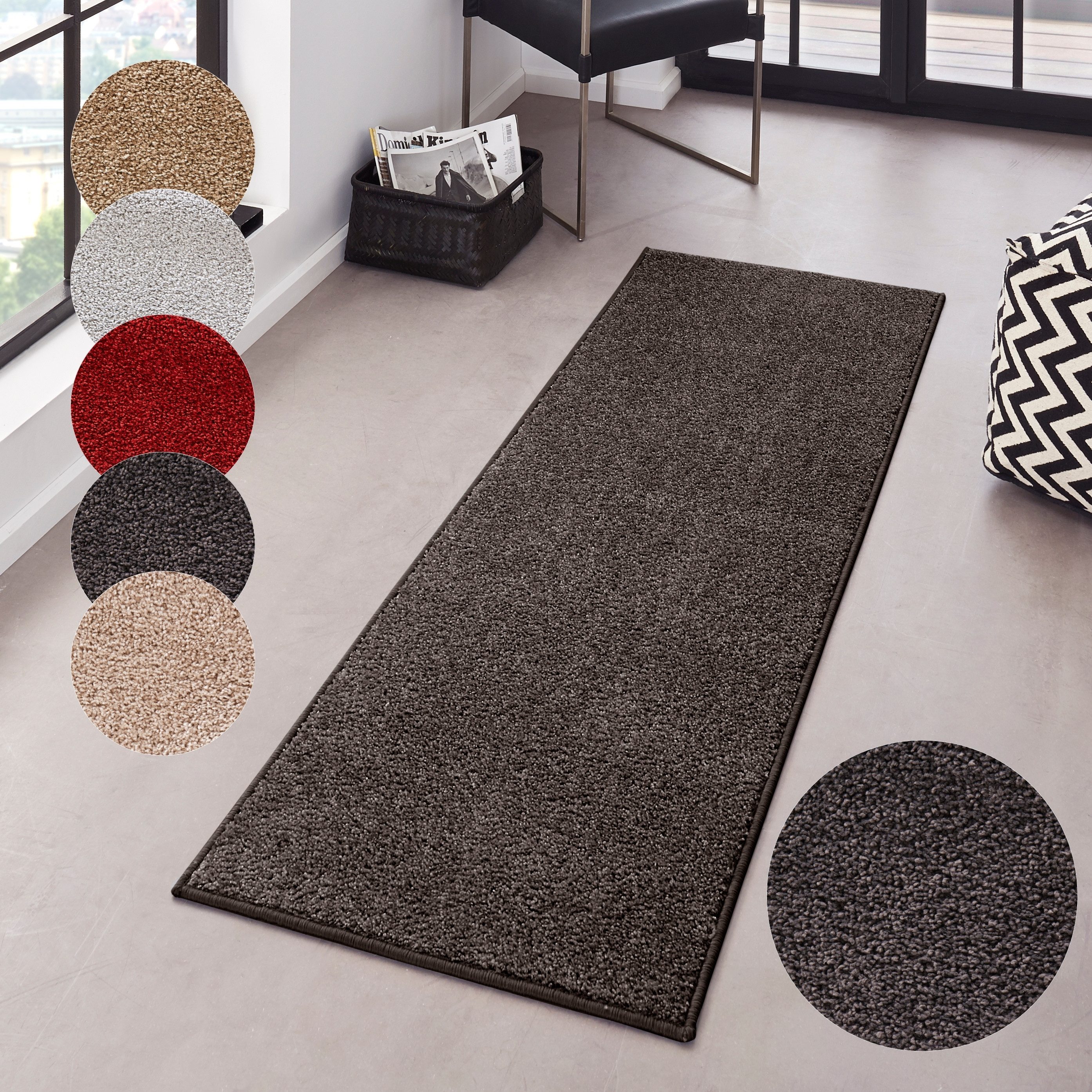 HANSE Home Teppich »Pure 100 Kurzflor«, rechteckig, 13 mm Höhe, Kurzflor, u günstig online kaufen