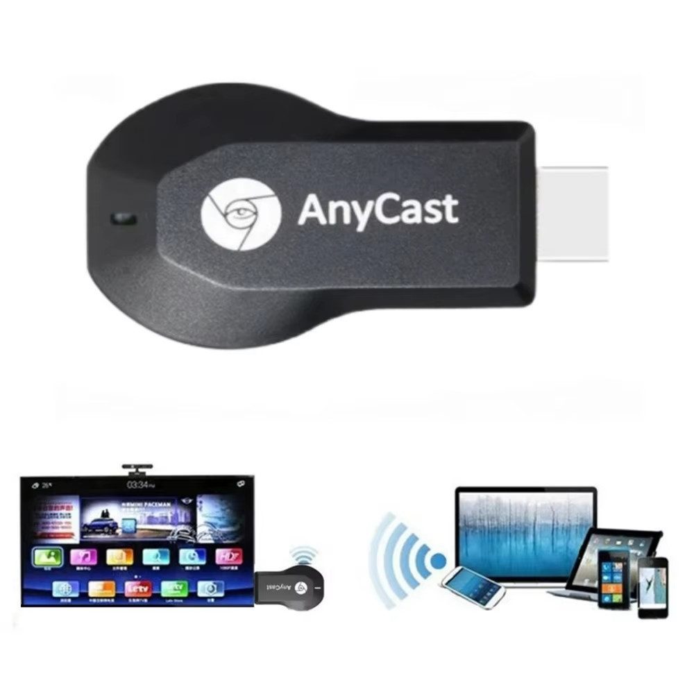 Athlix WLAN-Dongle WLAN-Dongle 4K 1080P HDMI-kompatibel TV Stick, Effizienter Betrieb, herstellerübergreifende Gerätekompatibilität