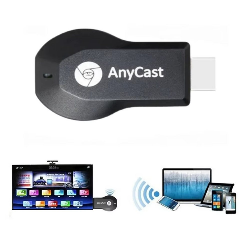Athlix WLAN-Dongle WLAN-Dongle 4K 1080P HDMI-kompatibel TV Stick, Effizienter Betrieb, herstellerübergreifende Gerätekompatibilität