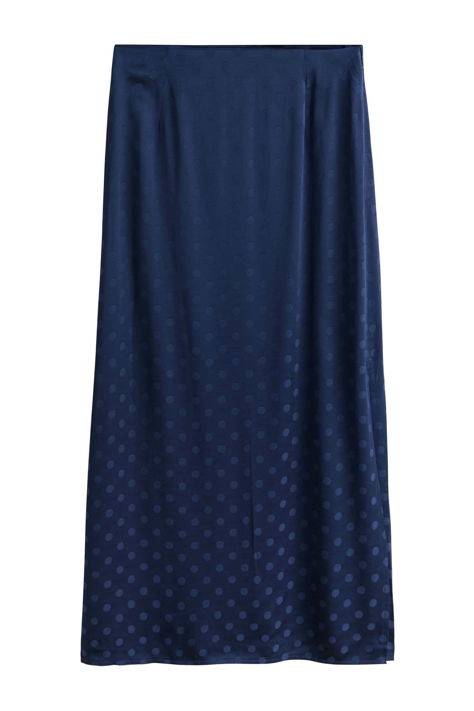 Next Midirock Jacquard-Satinrock mit Tupfen (1-tlg)