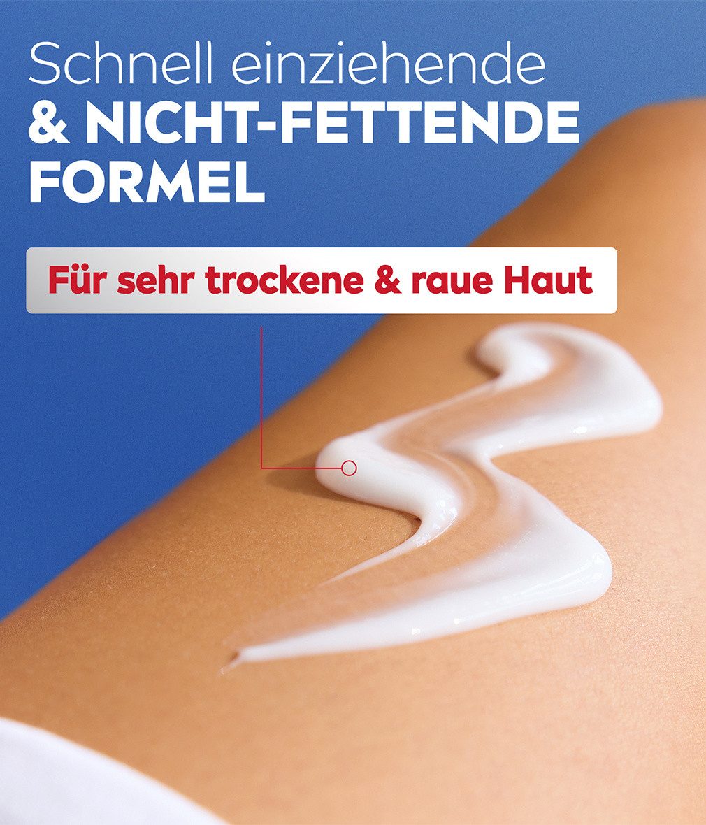 Nivea Körperlotion Body Repair & Care 3 x 400ml, schützt vor dem Austrocknen Packung, 3-tlg., Glycerin