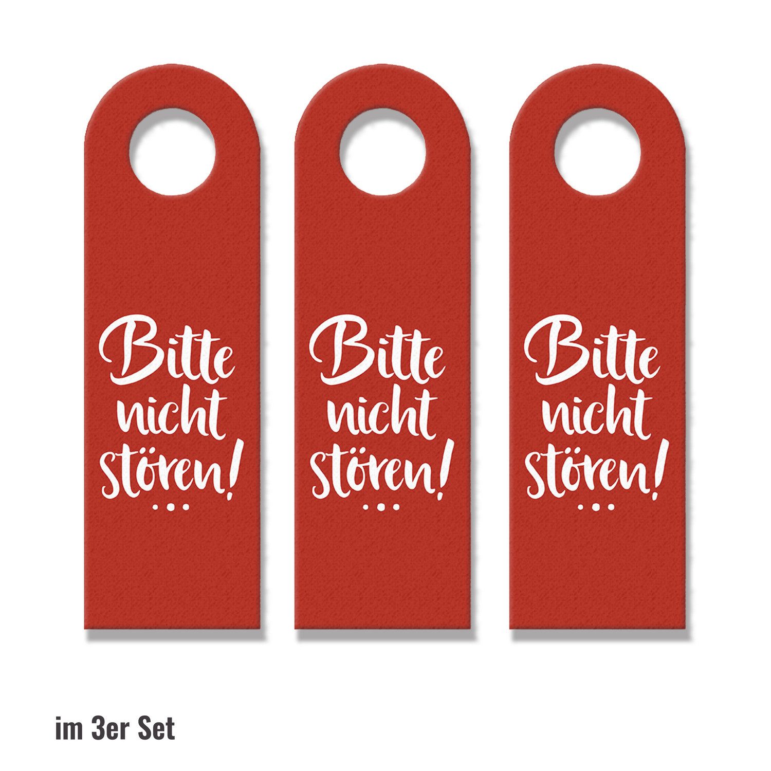 speecheese Dekohänger 3x Bitte nicht stören - Komm rein Türhänger Türanhäng günstig online kaufen