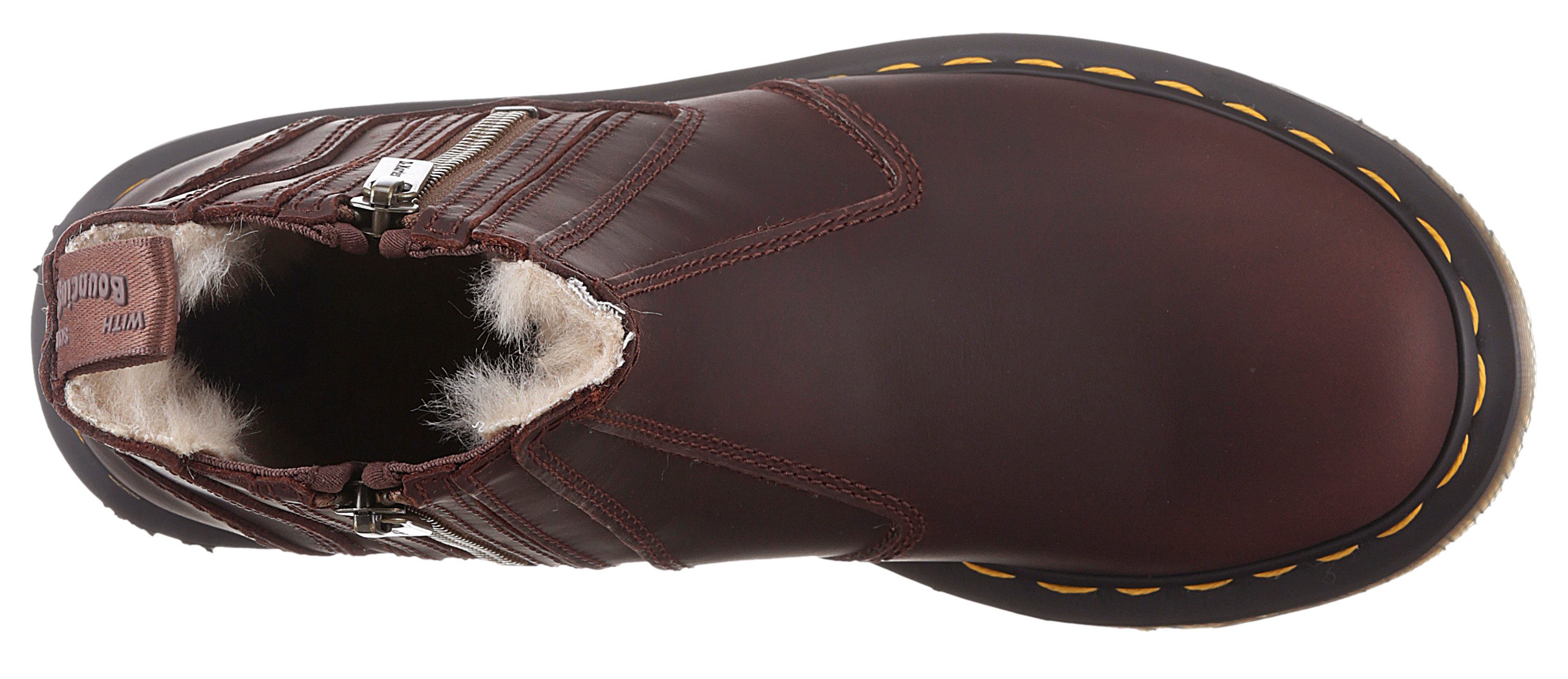DR. MARTENS 2976 Alyson Chelseaboots Chunky Boots, Plateau Schuh, Boots mit Blockabsatz