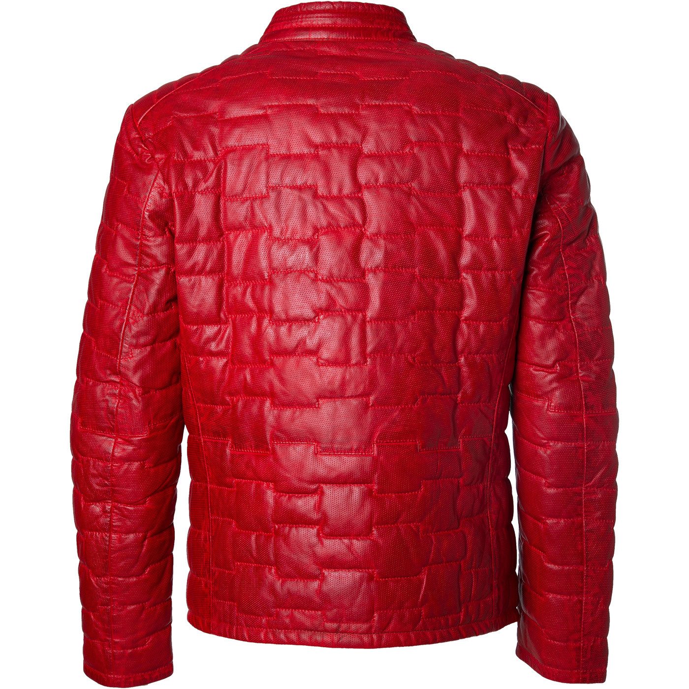 Milestone Lederjacke aus gestepptem Lammleder