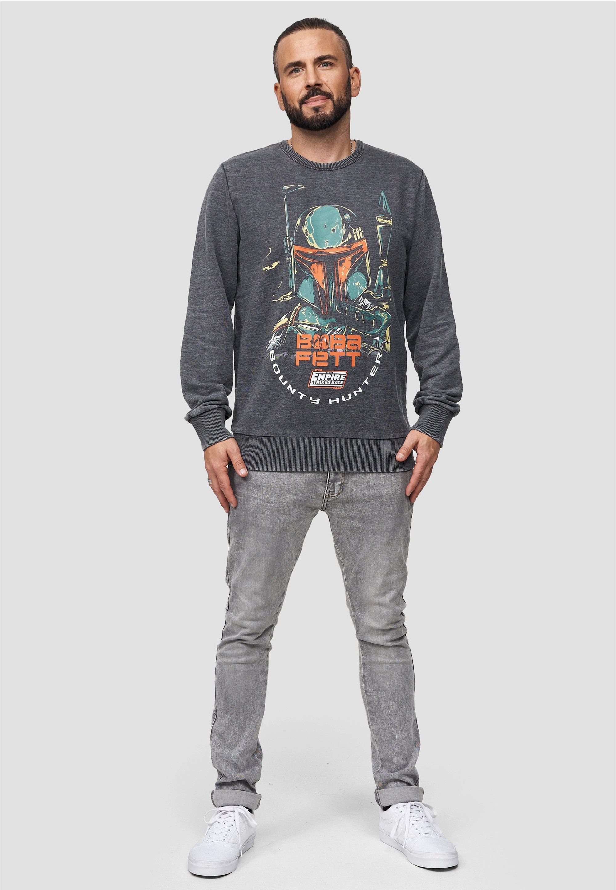 Recovered Sweatshirt Star Wars Boba Fett im lockeren Schnitt