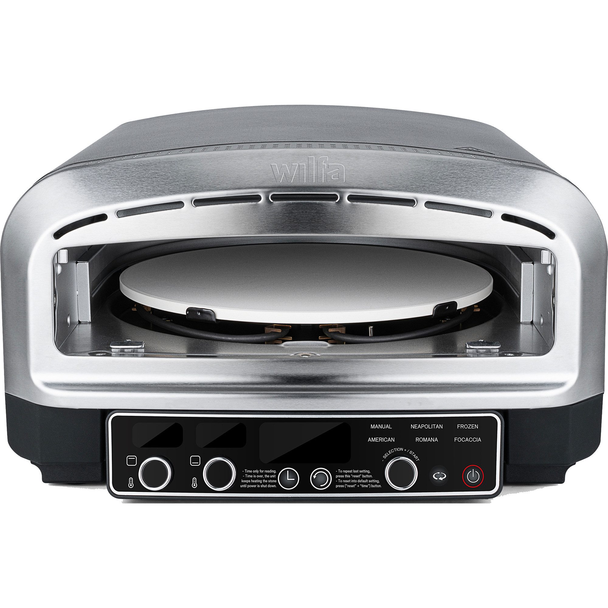 wilfa Elektrogrill Wilfa CRUST Elektrischer Pizzaofen PO2B-E2200