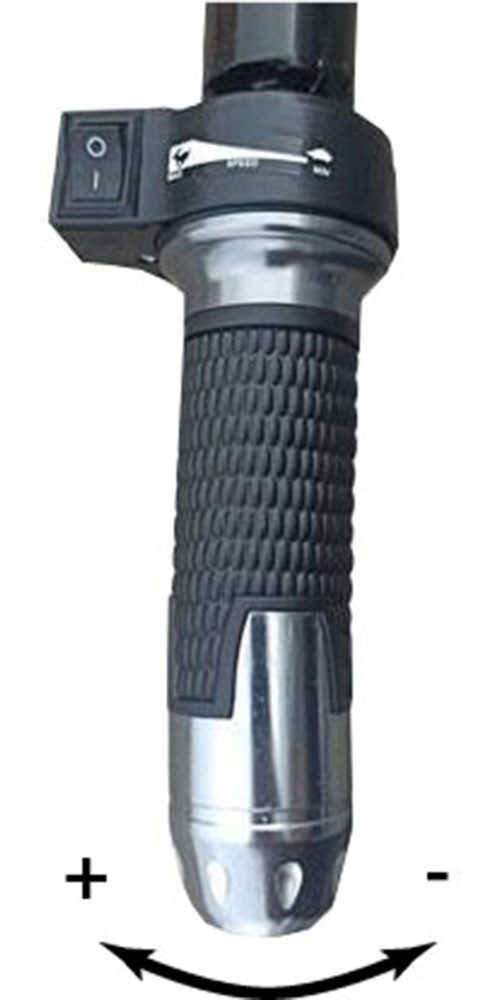 ZIPPER Motorschubkarre, 75 l, ideal für den Transport von Schüttgütern rund um Haus, Hof und Garten