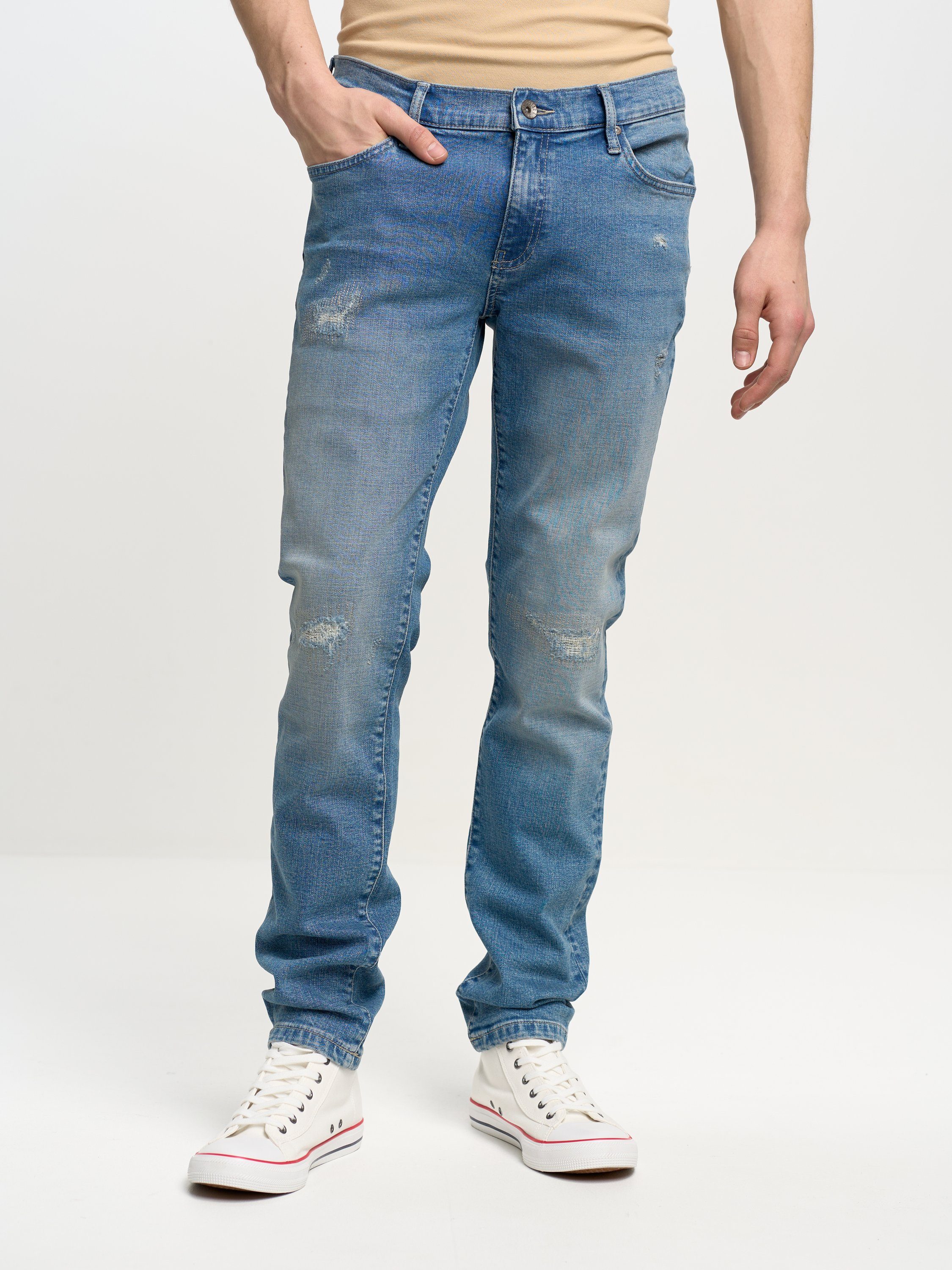 BIG STAR Skinny-fit-Jeans JEFFRAY (1-tlg) ocean