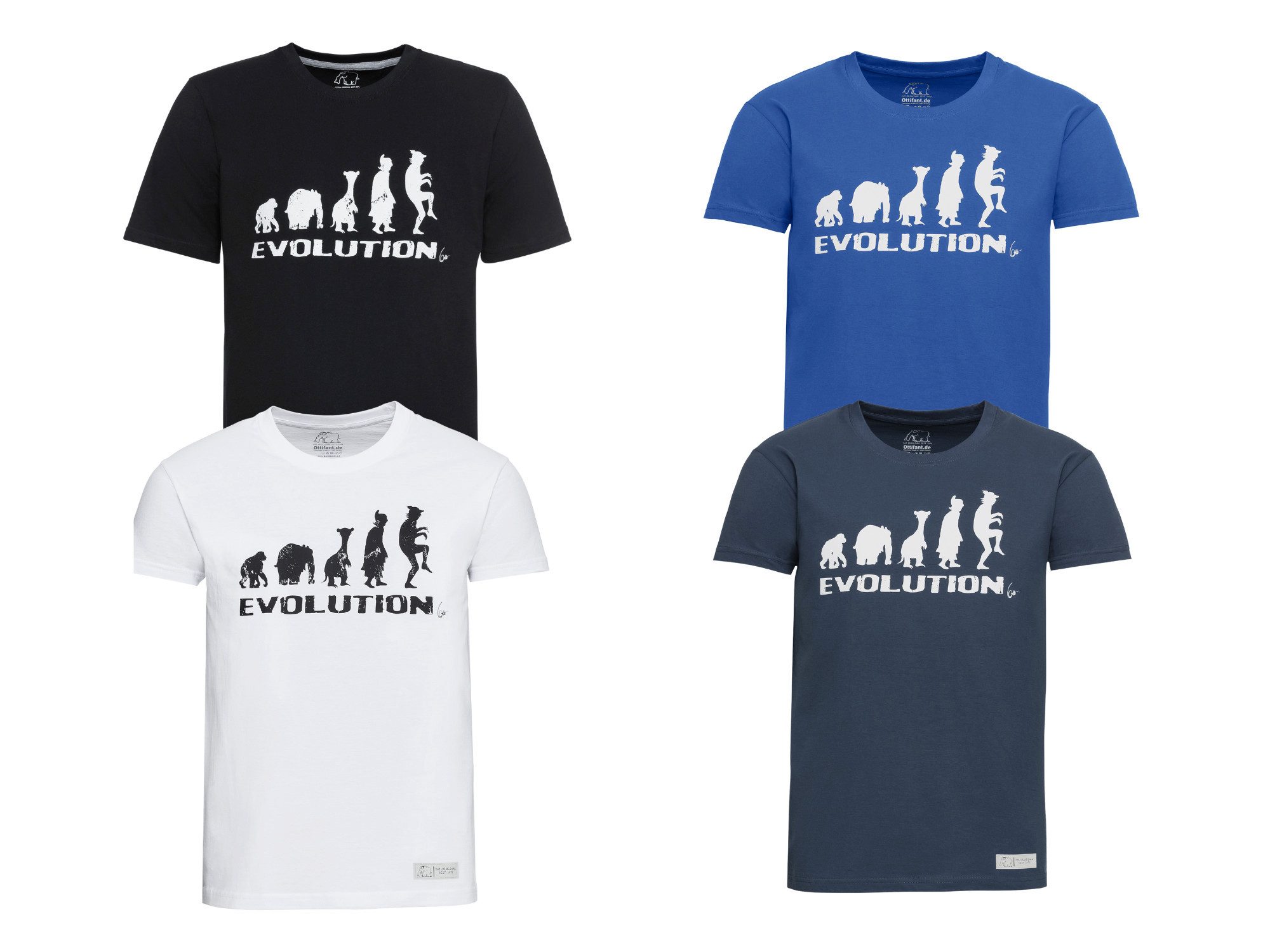 T-Shirt T-Shirt "Evolution" Unisex by Otto Waalkes