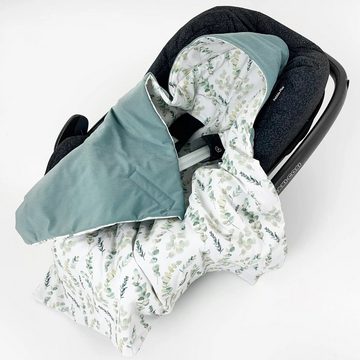 Einschlagdecke Ganzjährige Einschlagdecke Babyschale Autositz universal,0-6 0-12 Mon., BABEES