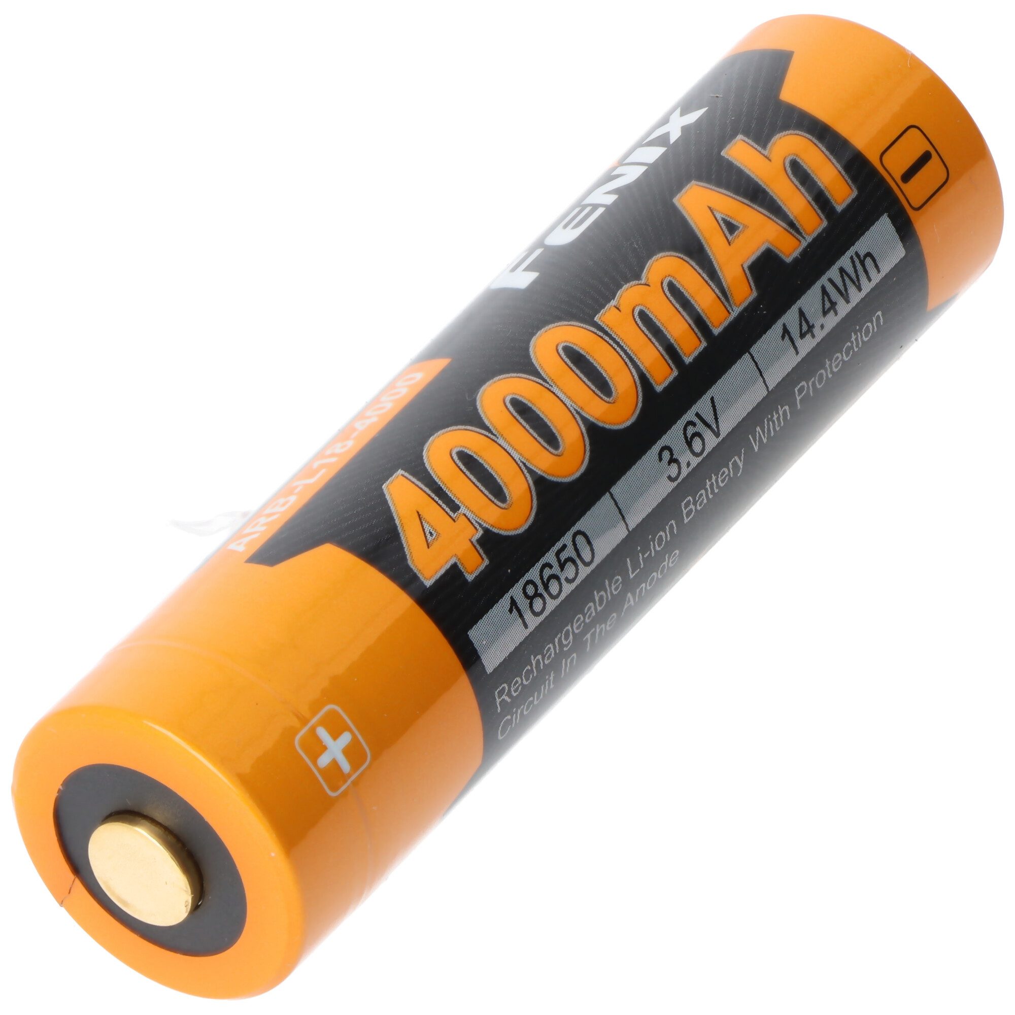 Fenix Fenix ARB-L18-4000 18650 Li-Ion Akku, mit Schutzschaltung, 3,6 Volt 4 Akku 4000 mAh (3,6 V)