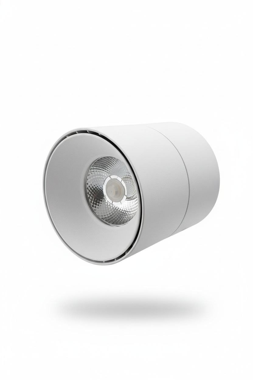 JVmoebel Schienensystem-Leuchten LED Einbaustrahler Kaltweiß Innenleuchte Deckenspot, Fest integrierte LED