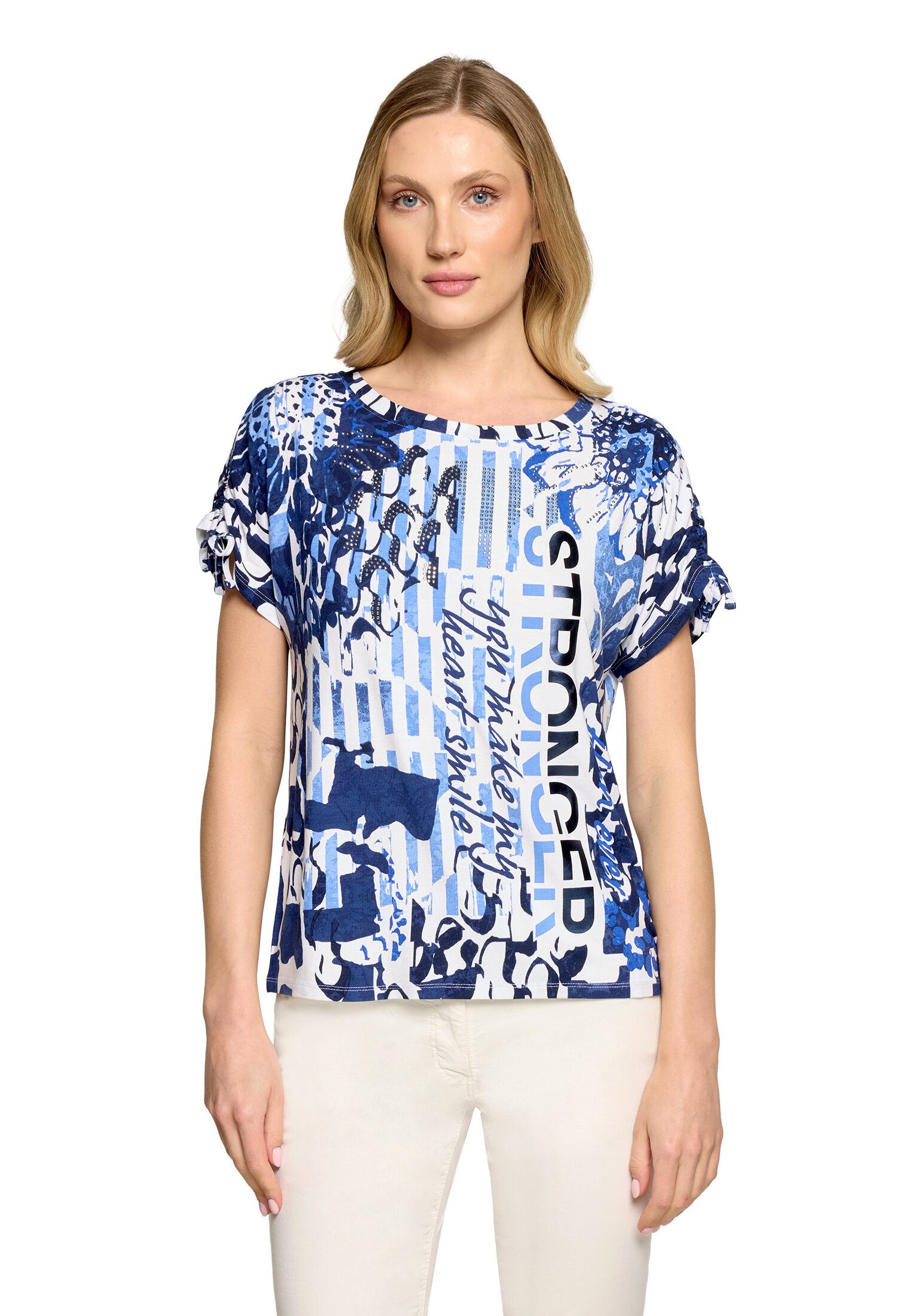 Betty Barclay Kurzarmshirt Damen mit Aufdruck (1-tlg)